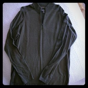 Eddie Bauer quarter zip sweater